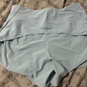 LULULEMON BLUE SHORTS SZ 8